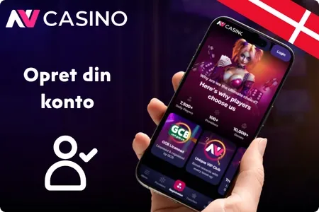 NV Casino registrer in gs formular med email og adgangskode