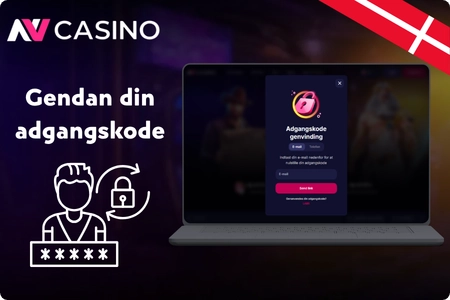 NV Casino nulstil glemt adgangskode funktion